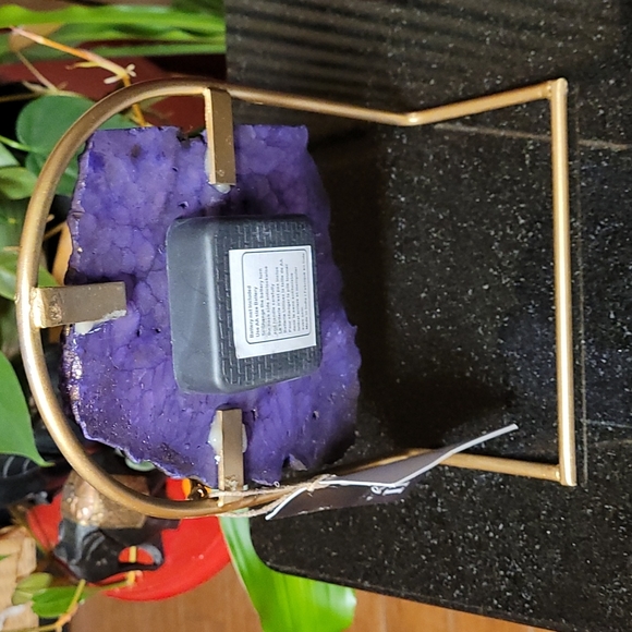 🕰Purple Agate Desktop Clock - Picture 3 of 8